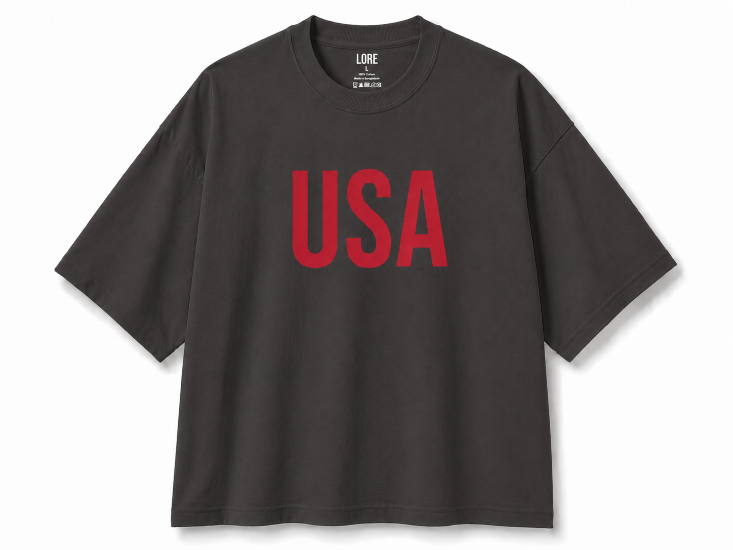 USA Heritage Oversized Boxy Tee