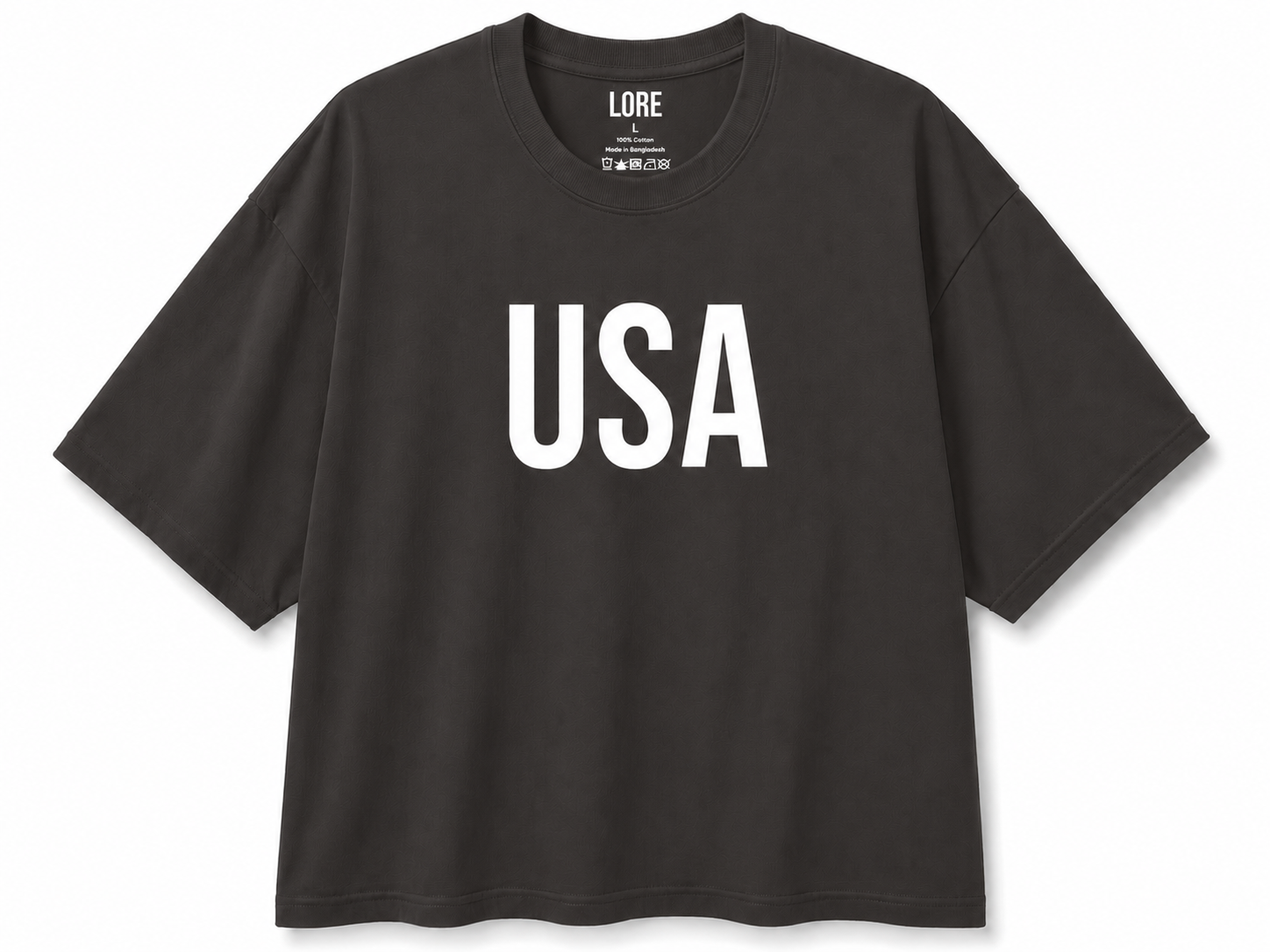 USA Oversized Boxy Tee