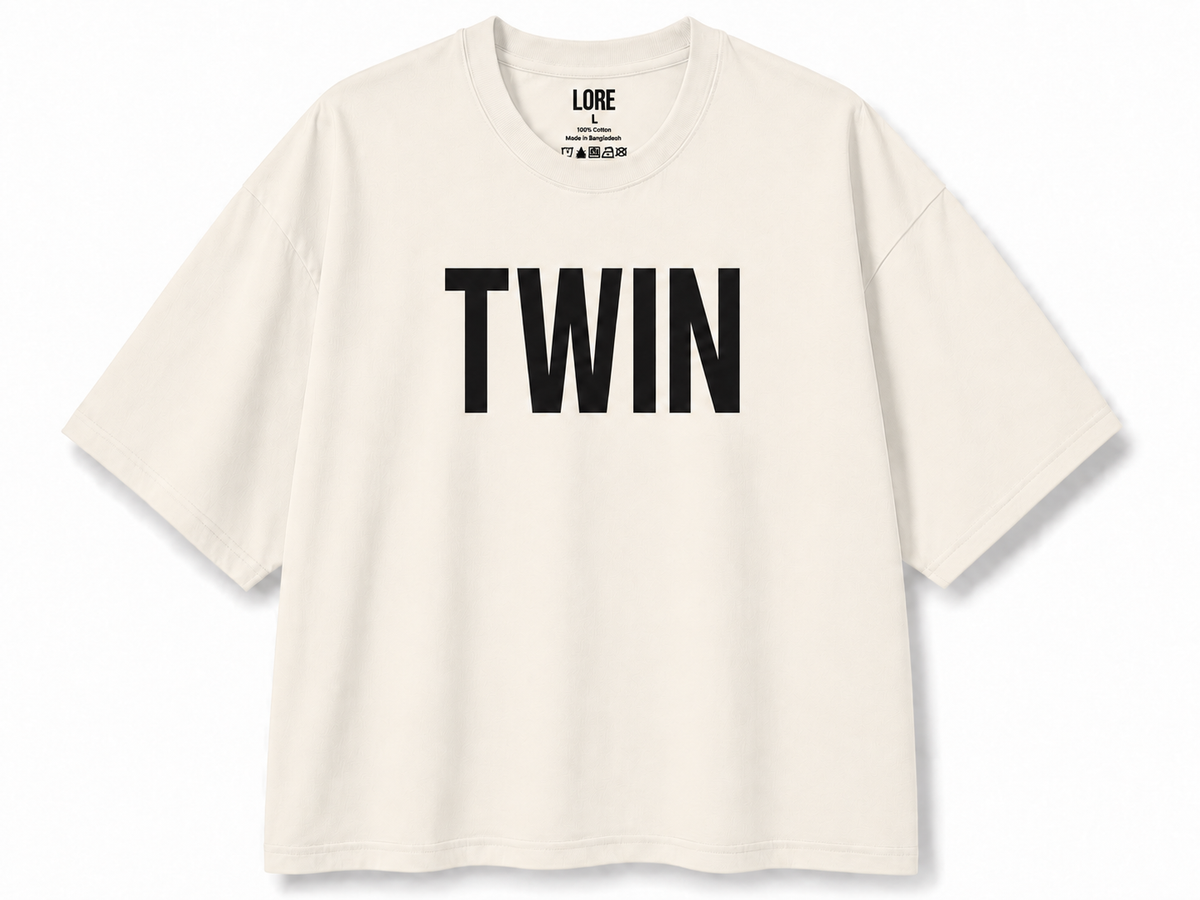 TWIN Oversized Boxy Tee