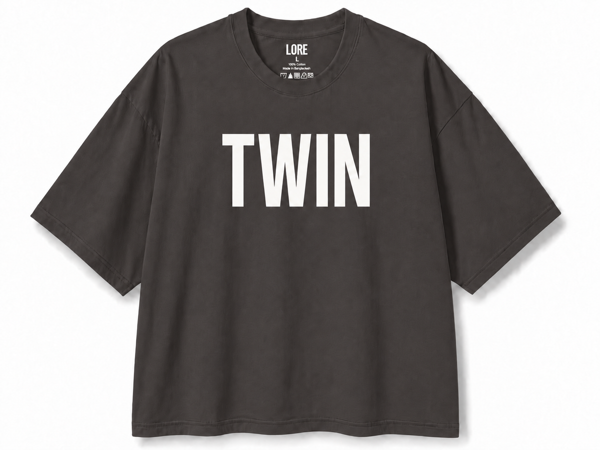 TWIN Oversized Boxy Tee